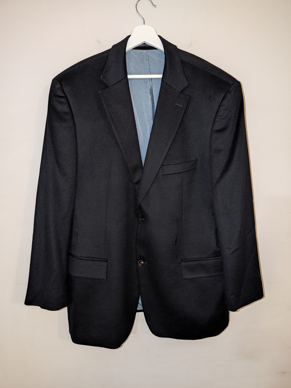 Hugo Boss Black Cashmere Two-Button Notch Lapel Blazer